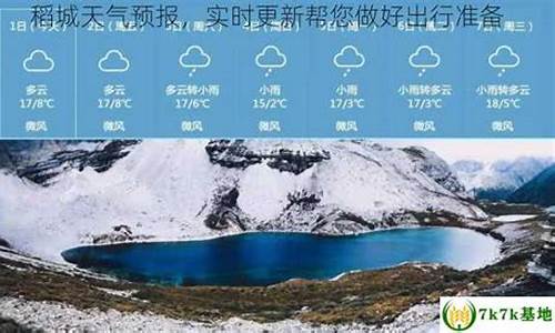 稻城天气预报一周7天准确_稻城天气预报15天准确