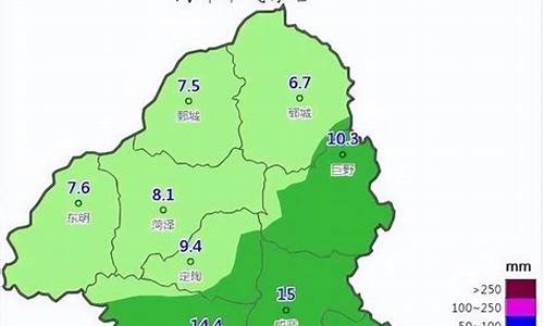 菏泽天气预报一周2345_菏泽天气预报一周情况